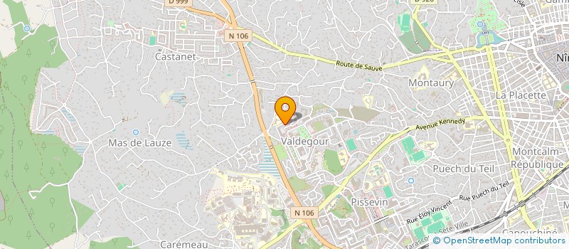 localisation de l'entreprise MONSIEUR ERIC GRAU  NIMES