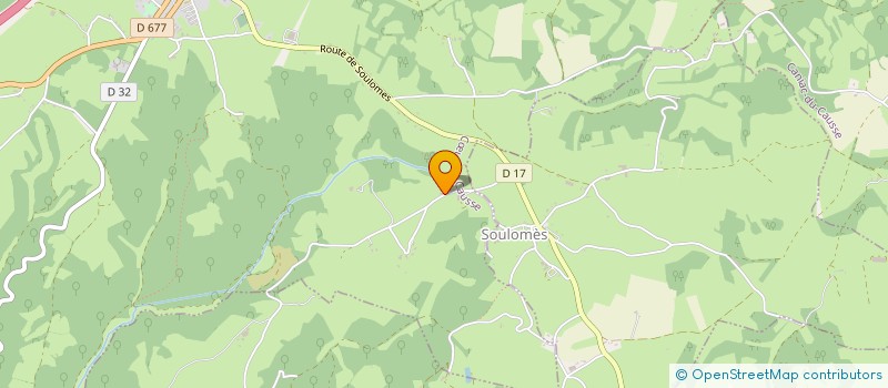 localisation de l'entreprise MONSIEUR ERIC GREPON  CUR DE CAUSSE