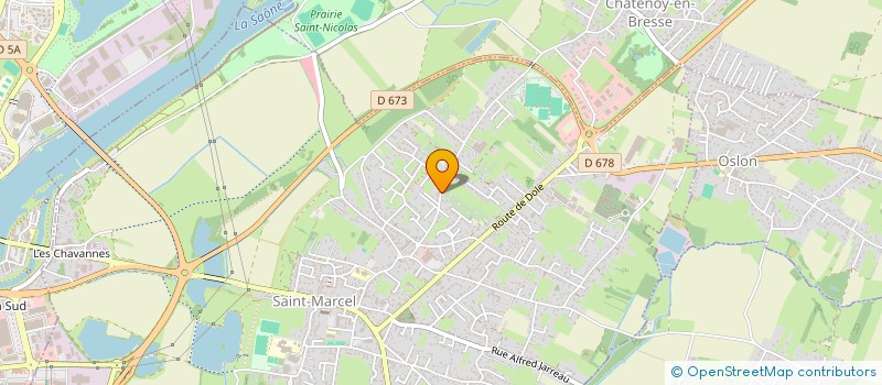 localisation de l'entreprise MONSIEUR ERIC GRILLOT  SAINT-MARCEL