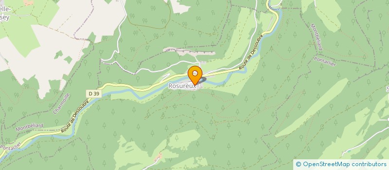 localisation de l'entreprise MONSIEUR ERIC GRILLOT  ROSUREUX