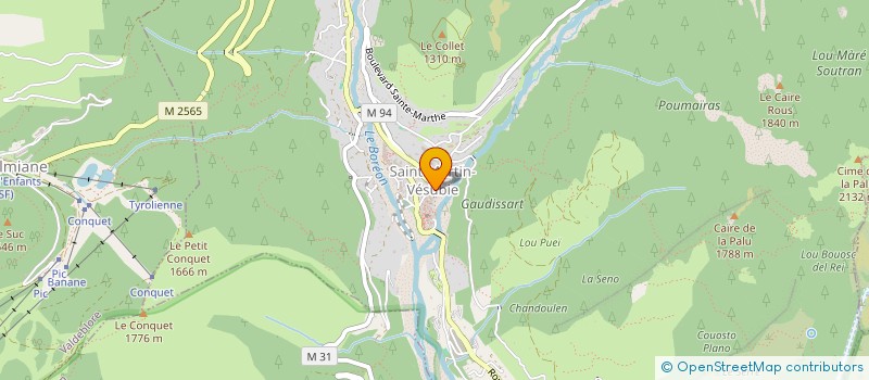 localisation de l'entreprise MONSIEUR ERIC GRINDA  SAINT-MARTIN-VESUBIE