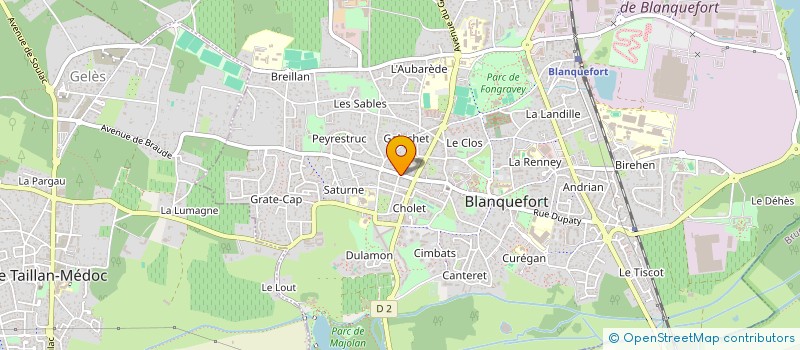 localisation de l'entreprise MONSIEUR ERIC GRIVOT à BLANQUEFORT