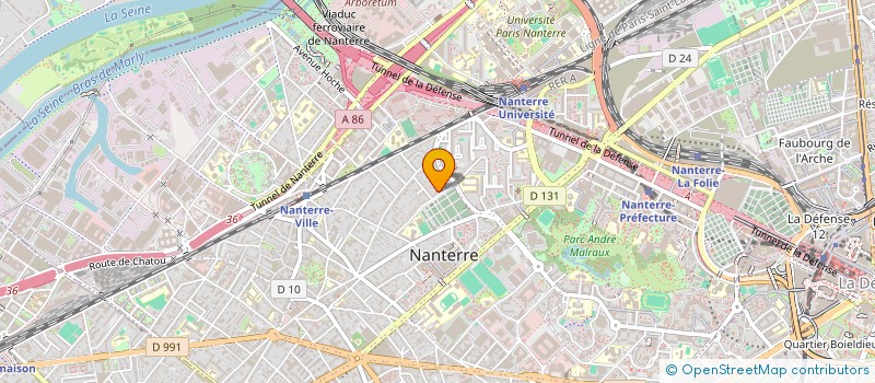 localisation de l'entreprise MONSIEUR ERIC GROSS à NANTERRE