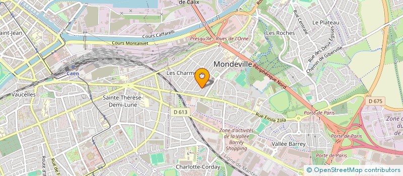 localisation de l'entreprise MONSIEUR ERIC GROSSET à MONDEVILLE