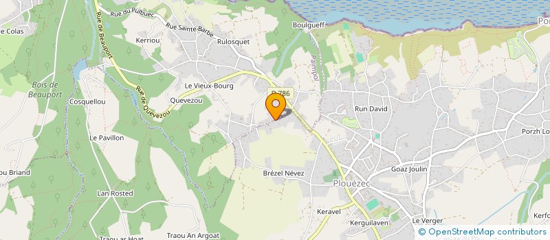 localisation de l'entreprise MONSIEUR ERIC GUEDES GONCALVES  PAIMPOL