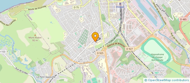 localisation de l'entreprise MONSIEUR ERIC GUEYE  DIEPPE