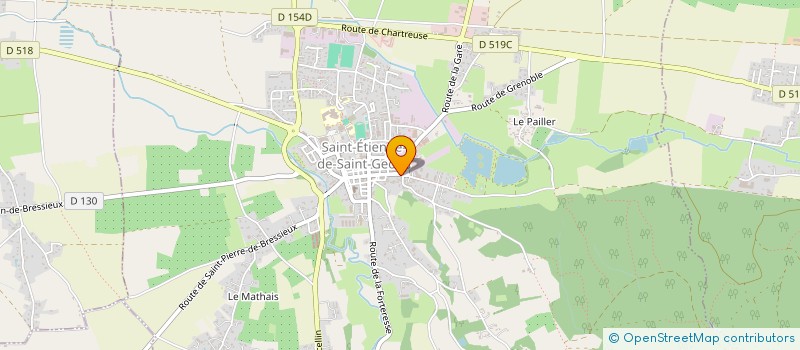 localisation de l'entreprise MONSIEUR ERIC GUGLIELMI  SAINT-ETIENNE-DE-SAINT-GEOIRS