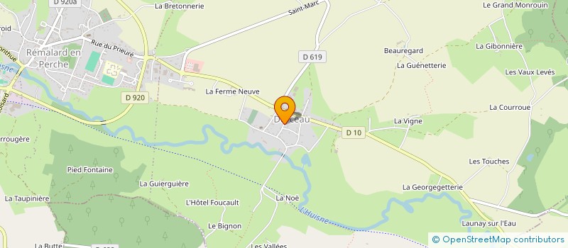 localisation de l'entreprise MONSIEUR ERIC GUIBERT à REMALARD-EN-PERCHE