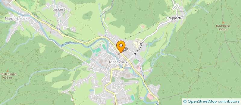 localisation de l'entreprise MONSIEUR ERIC GUIBOURT à MASEVAUX-NIEDERBRUCK