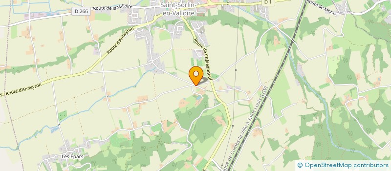 localisation de l'entreprise MONSIEUR ERIC GUICHARD  SAINT-SORLIN-EN-VALLOIRE
