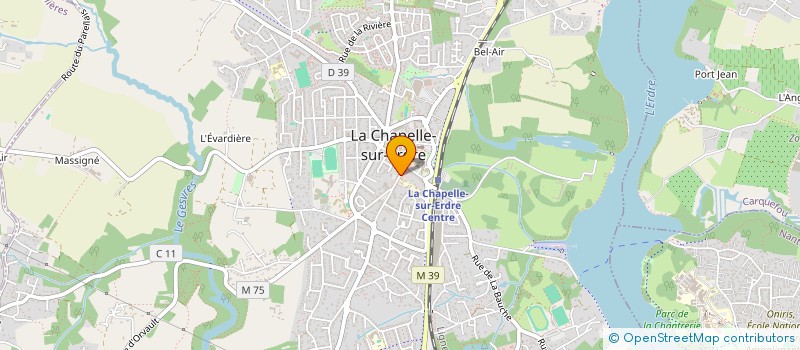 localisation de l'entreprise MONSIEUR ERIC GUILBERT à LA CHAPELLE-SUR-ERDRE