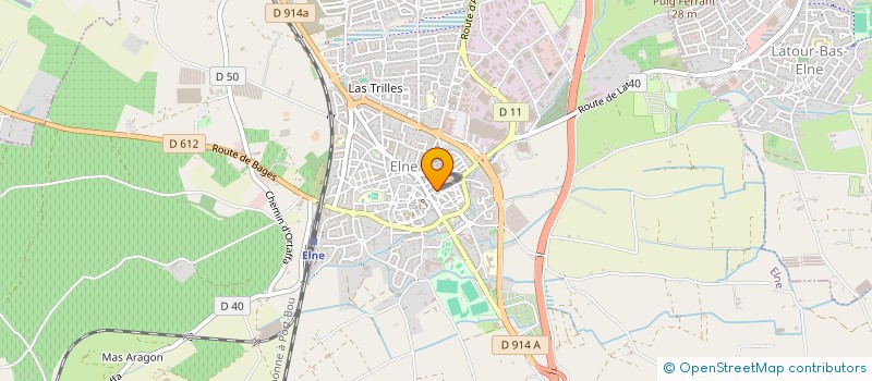 localisation de l'entreprise MONSIEUR ERIC-GUILLAUME BARENDRECHT  ELNE