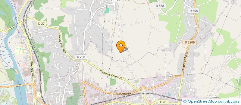localisation de l'entreprise MONSIEUR ERIC GUILLAUMONT à CREUZIER-LE-VIEUX