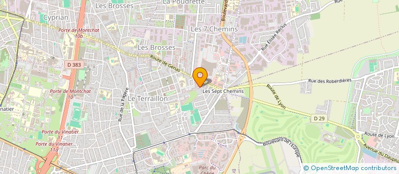 localisation de l'entreprise MONSIEUR ERIC GUILLEN  BRON