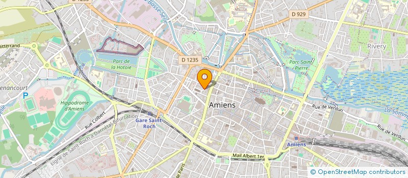 localisation de l'entreprise MONSIEUR ERIC GUILLET  AMIENS