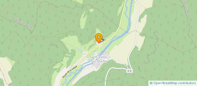 localisation de l'entreprise MONSIEUR ERIC GUILLIEN  SAINT-VICTOR-SUR-OUCHE