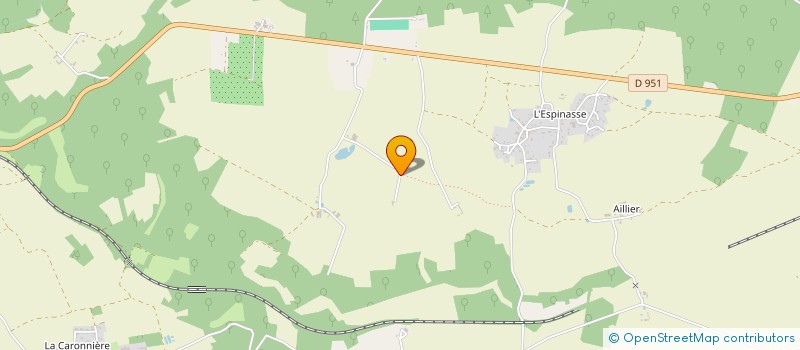 localisation de l'entreprise MONSIEUR ERIC GUILLO  PAIZAY-LE-SEC