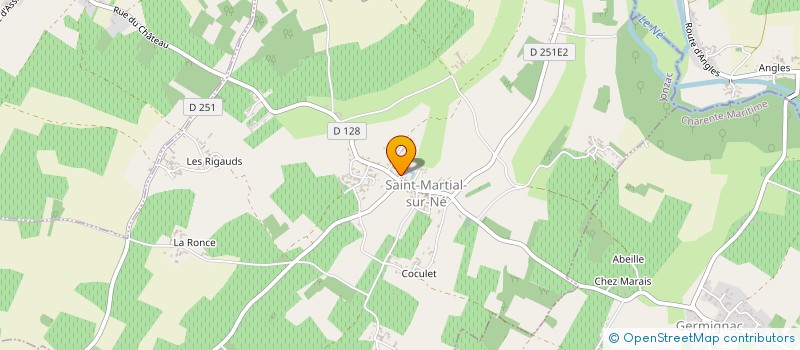 localisation de l'entreprise MONSIEUR ERIC GUILLOTON  SAINT-MARTIAL-SUR-NE