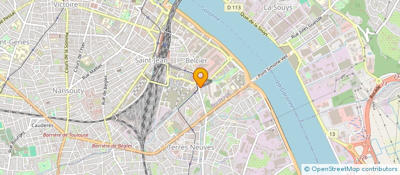 localisation de l'entreprise MONSIEUR ERIC GUINARD  BORDEAUX