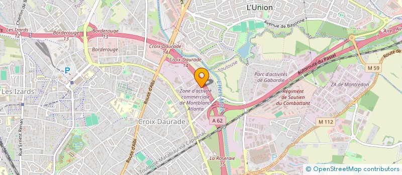 localisation de l'entreprise MONSIEUR ERIC GUIRAUD à TOULOUSE