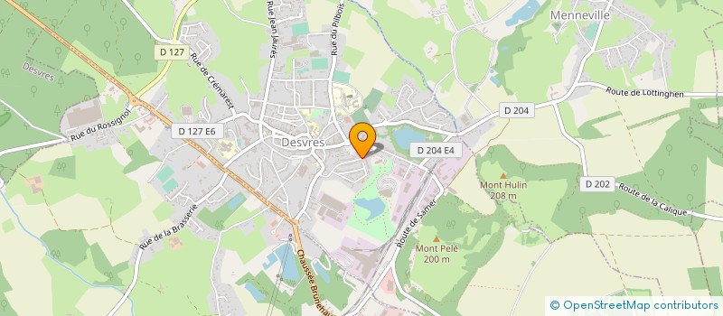 localisation de l'entreprise MONSIEUR ERIC GUYOT  DESVRES