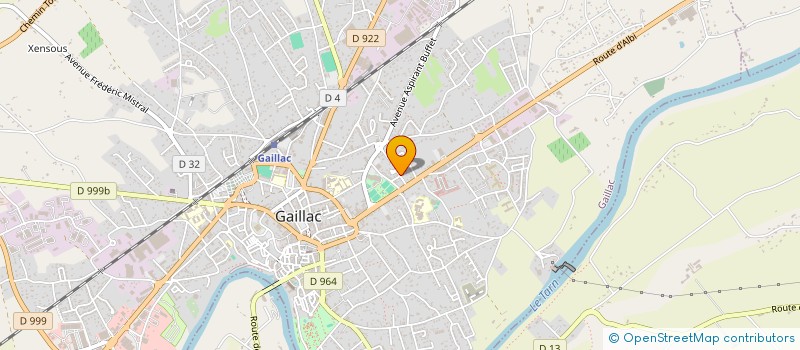 localisation de l'entreprise MONSIEUR ERIC HABOURDIN à GAILLAC