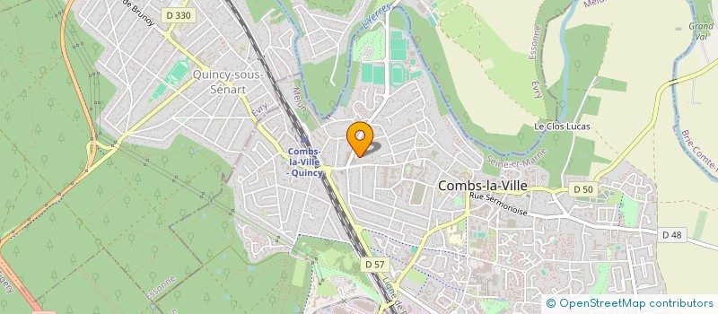 localisation de l'entreprise MONSIEUR ERIC HACMON  COMBS-LA-VILLE