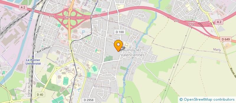 localisation de l'entreprise MONSIEUR ERIC HALKIN  AULNOY-LEZ-VALENCIENNES