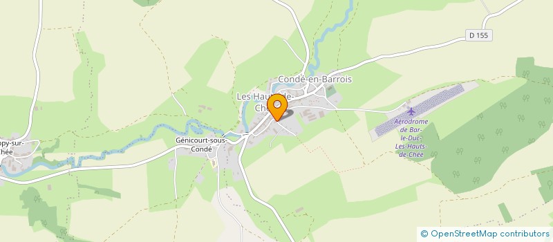 localisation de l'entreprise MONSIEUR ERIC HALMA à LES HAUTS-DE-CHEE