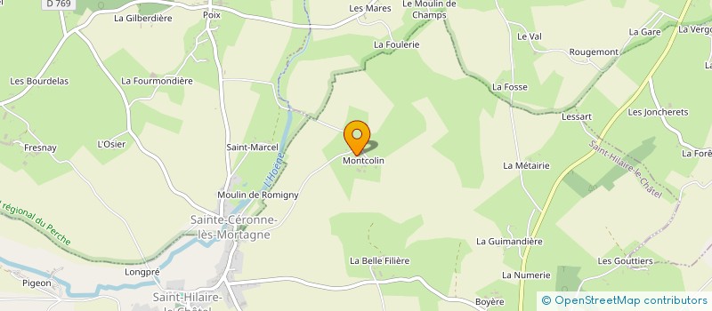 localisation de l'entreprise MONSIEUR ERIC HAMARD à SAINT-HILAIRE-LE-CHATEL