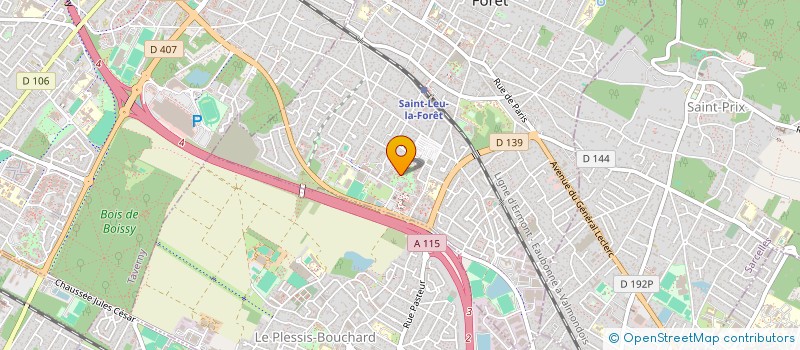 localisation de l'entreprise MONSIEUR ERIC HAMON  SAINT-LEU-LA-FORET