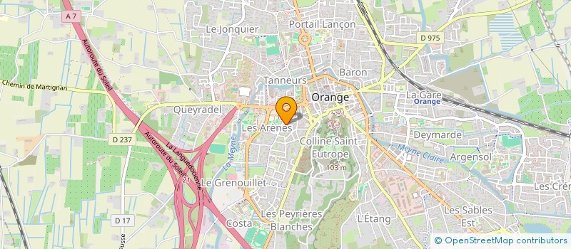 localisation de l'entreprise MONSIEUR ERIC HARBONNIER  ORANGE