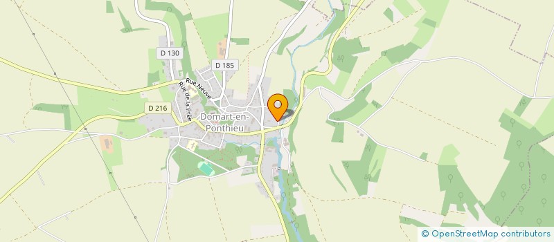 localisation de l'entreprise MONSIEUR ERIC HARD  DOMART-EN-PONTHIEU