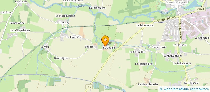localisation de l'entreprise MONSIEUR ERIC HAREL à VALLONS-DE-L'ERDRE