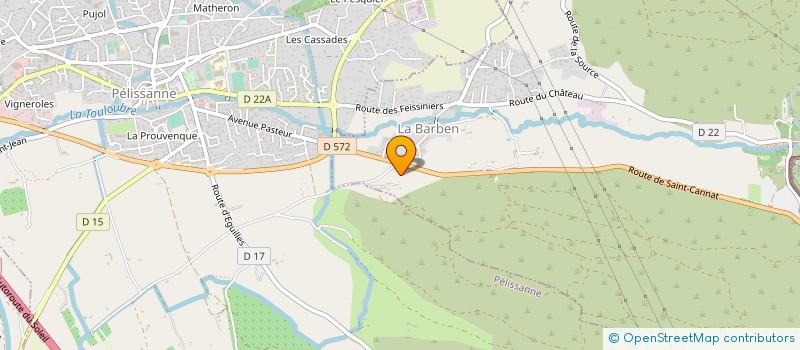 localisation de l'entreprise MONSIEUR ERIC HASSLER  PELISSANNE