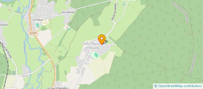 localisation de l'entreprise MONSIEUR ERIC HAVIDIC  SAINT-MARTIN-D'HEUILLE