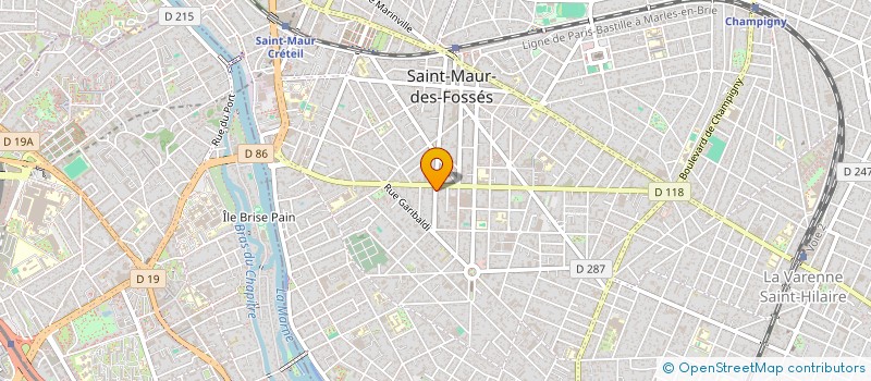 localisation de l'entreprise MONSIEUR ERIC HAYACH à SAINT-MAUR-DES-FOSSES