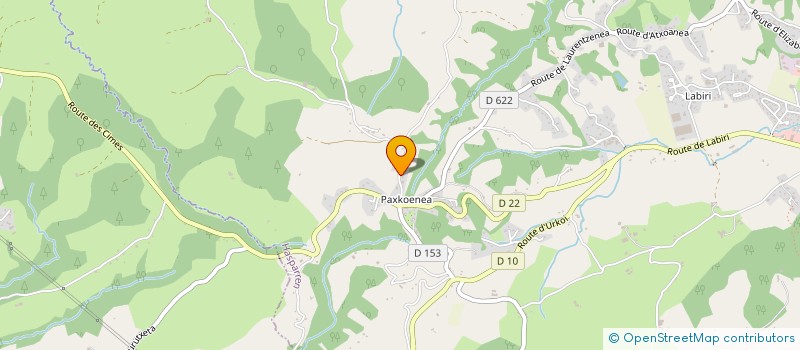 localisation de l'entreprise MONSIEUR ERIC HEGUY  HASPARREN