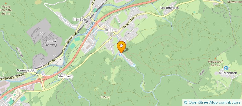 localisation de l'entreprise MONSIEUR ERIC HEILIGENSTEIN  RUSS