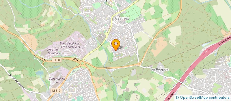 localisation de l'entreprise MONSIEUR ERIC HELLER  CASTRIES