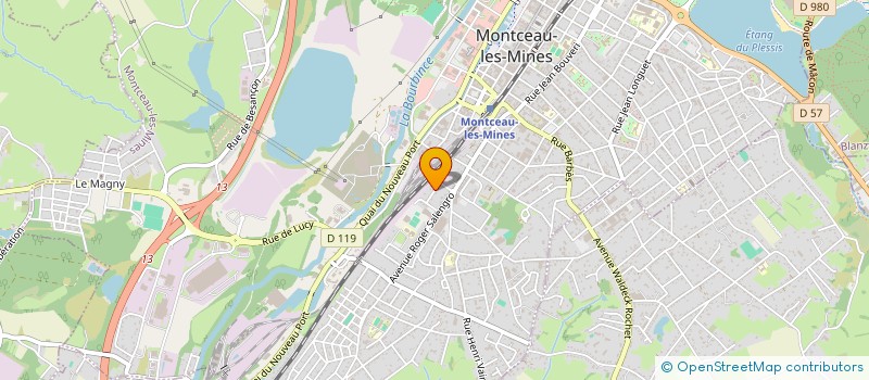 localisation de l'entreprise MONSIEUR ERIC HEMBERT  MONTCEAU-LES-MINES