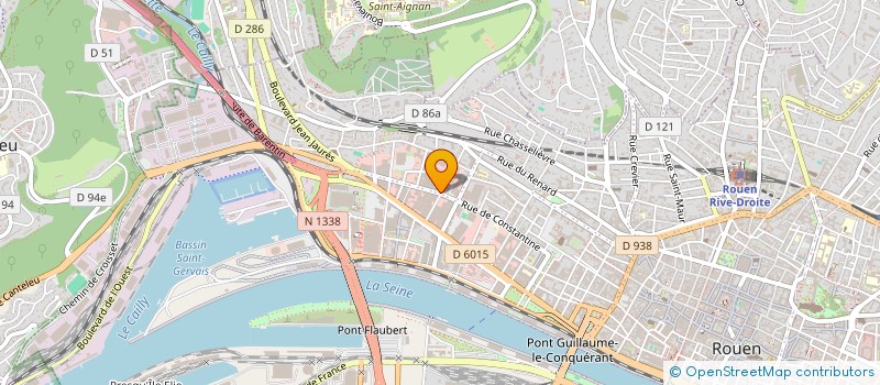 localisation de l'entreprise MONSIEUR ERIC HENNEBERT  ROUEN
