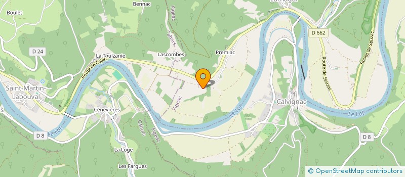 localisation de l'entreprise MONSIEUR ERIC HENRI  LARNAGOL