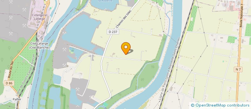 localisation de l'entreprise MONSIEUR ERIC HENROTIN  CHATEAUNEUF-DU-RHONE