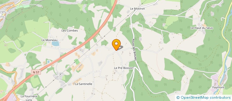 localisation de l'entreprise MONSIEUR ERIC HENRY à LE VAL-D'AJOL