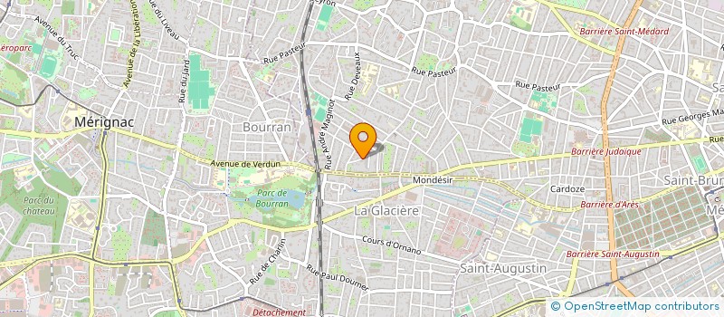 localisation de l'entreprise MONSIEUR ERIC HERGOTT à BORDEAUX