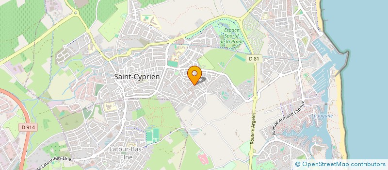localisation de l'entreprise MONSIEUR ERIC HERNANDEZ à SAINT-CYPRIEN