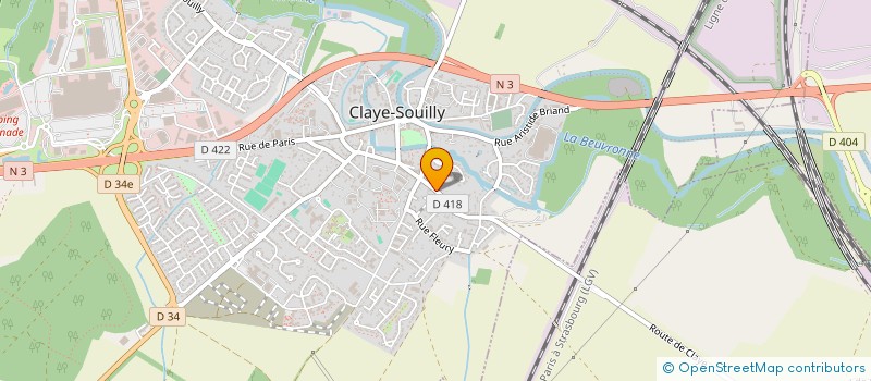 localisation de l'entreprise MONSIEUR ERIC HEVIN  CLAYE-SOUILLY