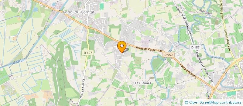 localisation de l'entreprise MONSIEUR ERIC HEYNEN  LORIOL-DU-COMTAT