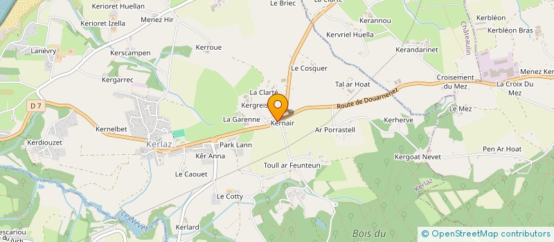 localisation de l'entreprise MONSIEUR ERIC HINDELANG à KERLAZ